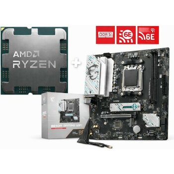 Gigabyte Msı B650M Gamıng Wıfı Am5 Anakart + Amd Ryzen 7 7800X3D Am5 Anakart+Işlemci Bundle