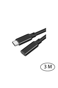 Daytona FC-K09 Type-c Usb-c Male To Type-c Female Çevirici -Type C Uzatma Kablosu