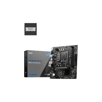 Msı Pro H610m-E Intel Lga1700 Ddr5 Micro Atx Anakart