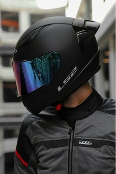 LS2 Rapıd Race Mat Siyah Kask C2 - L