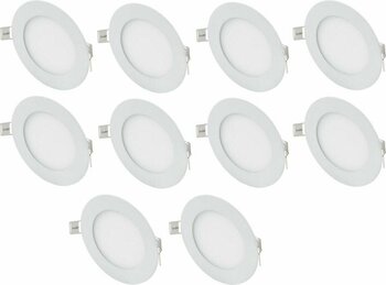 Cata Ct 5146 10 Adet 9 Watt Slim Led Panel Beyaz Işık Metal Kasa