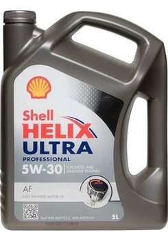 Shell Helix Ultra Pro 5W-30 Af Tam Sentetik Motor Yağı 5 L
