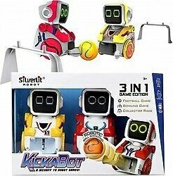 Silverlit Kickabot İkili Robot Seti - Beyaz