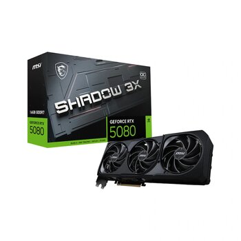 Msi Rtx 5080 16g Shadow 3x Oc 16 Gb Gddr7 Geforce Rtx 5080 Shadow Oc 256bit Nvıdıa Ekran Kartı