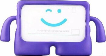 Kny iPad Mini 5 Mor iPad Mini 5 Uyumlu Silikon Tablet Kılıfı