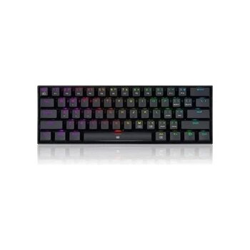Redragon K630 Rgb Dragonborn Blue Swıtch %60 Q Tr Mekanik Oyuncu Klavyesi Siyah