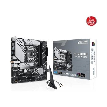 Asus Prime B760m-A Wi-Fi Intel Lga1700 Ddr5 Micro Atx Anakart
