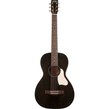 Art & Lutherie Roadhouse A/E Parlor-Style Faded Black Elektro Akustik Gitar