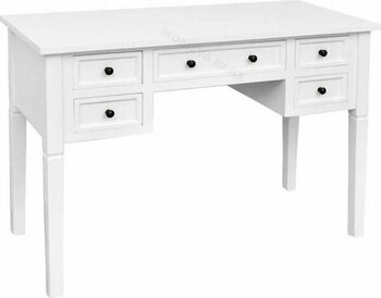 Mobilya Baba Modern Country Beyaz 145 cm Çalışma Masası