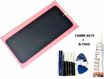 Samsung Galaxy A02 (A022f) Lcd Ekran Dokunmatik Orjinal (B-7000+Tamir Seti)