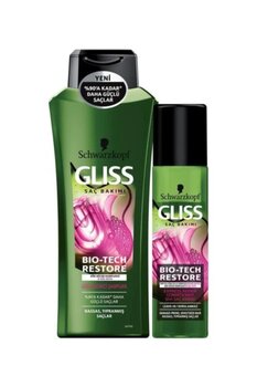 Gliss Bio Tech Restore Şampuan 360 ml ve Sıvı Saç Kremi 200 ml