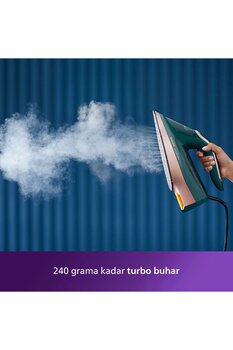Philips 3000 W Gücünde OptimalTEMP Teknolojisi ile Sıfır Yanık Garantisi Buharlı Ütü