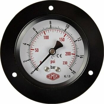 Simga 0-10 Bar Çap Ø63 Mm Ön Flanşlı Kuru Tip Manometre