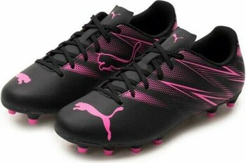 Puma Attacanto Fg/ag 107477 Erkek Halısaha Krampon - 41 - Siyah - Pembe