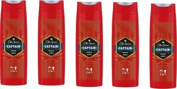 Old Spice Captain Duş Jeli 400 ml x 5 Adet