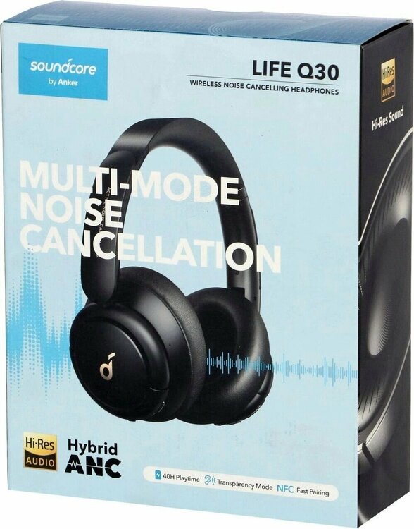 Anker SoundCore Life Q30 Siyah Kablosuz Kulak Üstü