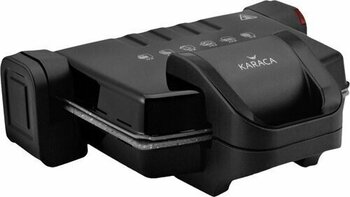 Karaca Future Bio Diamond Antibakteriyel 1800 W Siyah Tost Makinesi