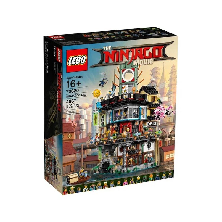 LEGO Ninjago City 70620 16+ 4867 Parça Ninjago Tema Yapı Oyuncakları