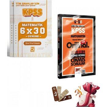 2026 Kpss Lise-Önlisans Matematik Orijinal 2010-2024 Konu Konu Çı