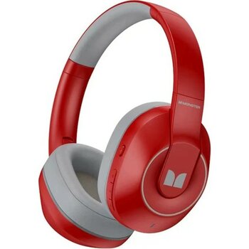 Monster Storm XKH01 Kablosuz Bluetooth Kulaklık Kırmızı