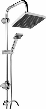 Irmak Su Robot Kare Tepe Duş Sistemi Bakır Krom Kaplama 65 cm ve üzeri Duş Seti