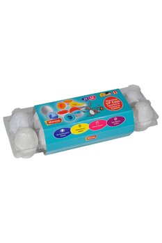 Play Dough Oyuncak Yumurta 12'li Vakumlu Oyuncak Kutu Şekilli Yumurta Zeka Geliştirci Oyuncak
