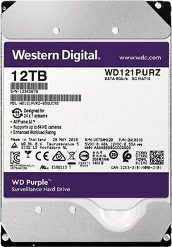 Western Digital Purple Pro WD121PURP SATA 3.0 7200 RPM 3.5" 12 TB Harddisk