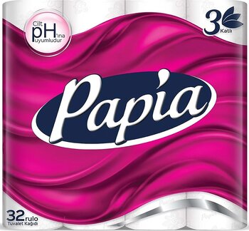 Papia 3 Katlı 32'li Tuvalet Kağıdı