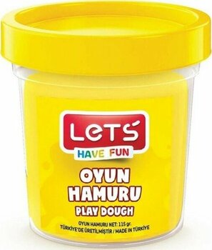 Lets Oyun Hamuru Tek Renk Sarı 110 GR L8440-1