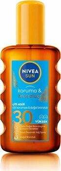 Nivea Sun Koruma & Bronzluk Güneş Yağı Spreyi SPF 30 200 Ml