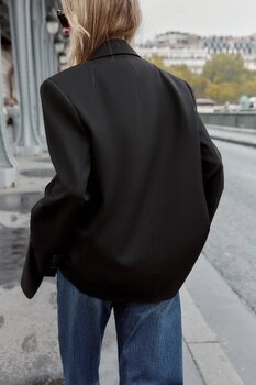 Açelya Okcu Premium KYBELE Boyfriend Dokuma Ceket 42 Beden