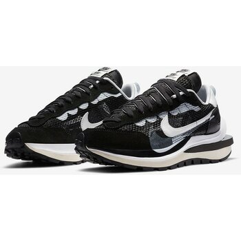 Nike x Sacai Vaporwaffle Black White Spor Ayakkabı - Mavi - Kum - Renkli - 41