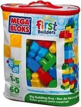 Mega Bloks First Builders 60'li Blok Torbaları 1 - 5Y 60 Parça Blok Oyuncak