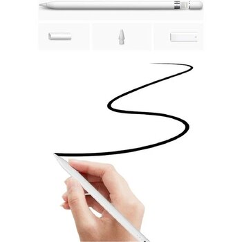 Şıktek Apple Pencil iPad Uyumlu Apple Pencil 2. Nesil Tablet Telefon Kalemi Pencil 2. Nesil Beyaz
