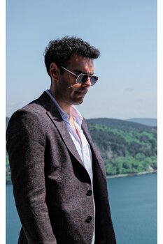 Koch London Yünlü Erkek Men Wool Blazer Jacket Formalwear Casual Ceket - Side 50 Beden