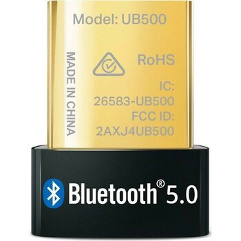 Tp-Lınk UB500 Bluetooth 5.0 Nano USB Adaptör - Çok Renkli