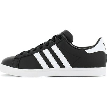 adidas Originals Coast Star Unisex Deri Siyah EE8901 Sneakers Spor Ayakkabı 44 - Siyah-Beyaz - Siyah - Beyaz