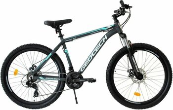 Geotech Mode 26 Econ 3 Gri/Turkuaz Dağ Bisikleti