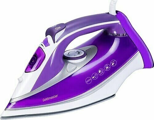 Goldmaster Deluxe 3000 W Mor Buharlı Ütü