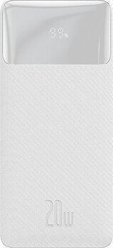 Baseus Bipow Overseas Edition Beyaz 20000 mAh Hızlı Şarj Powerbank