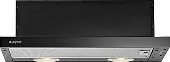 Arçelik P 183 S 140 W 420 m³ 60 cm Siyah Sürgülü Aspiratör