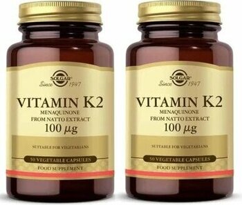Solgar Vitamin K2 100 Mcg 50 Kapsül 2 Adet