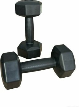 CK Spor 5 kg x 2 Adet Plastik Dambıl Ağırlık Seti  Köşeli Dambıl - Siyah