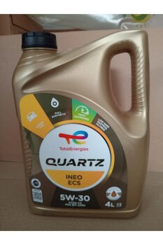 TOTAL Motor Yağı Total Quartz 5W30 INEO ECS DPF 4 Litre Full Sentetik Dizel Partikül Filtreli Araçlar İçin