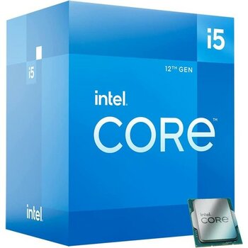Intel Core I5 12400F Box 2.5 Ghz 4.4 Ghz 18MB LGA1700P Vgasız Fanlı Kutulu 12.nesil Işlemci