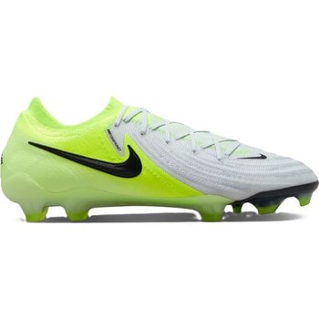Nike Phantom Gx Iı Elite Fg-Pro Mens Football Shoes Profesyonel Erkek Krampon Gri Neon Yeşil - 43 - Gri - Yeşil