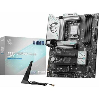 Msı MB B860 Gamıng Plus Wıfı Soket 1851 Ddr5 8600MHZ(OC) 3xm.2 1x Tb4 HDMI Dısplay 5g Lan Wıfı 7 Atx
