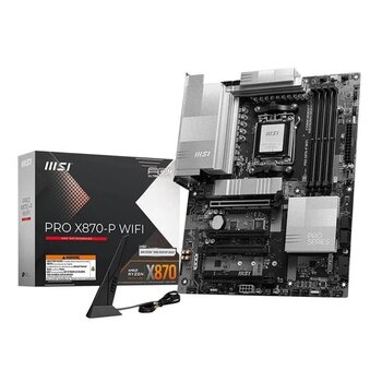 Msı Pro X870-P Wıfı-7 Ddr5 Hdmı-Dp Pcıe 5.0 Am5 Atx