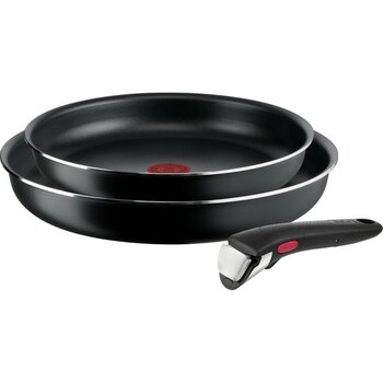 Tefal Ingenio Simple Cook 1X Küçük Set - 3 Parça - Siyah