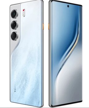 Tecno Camon 40 Pro 256 8+8 Ram 5G (Tecno Türkiye Garantili) Buz Beyazı